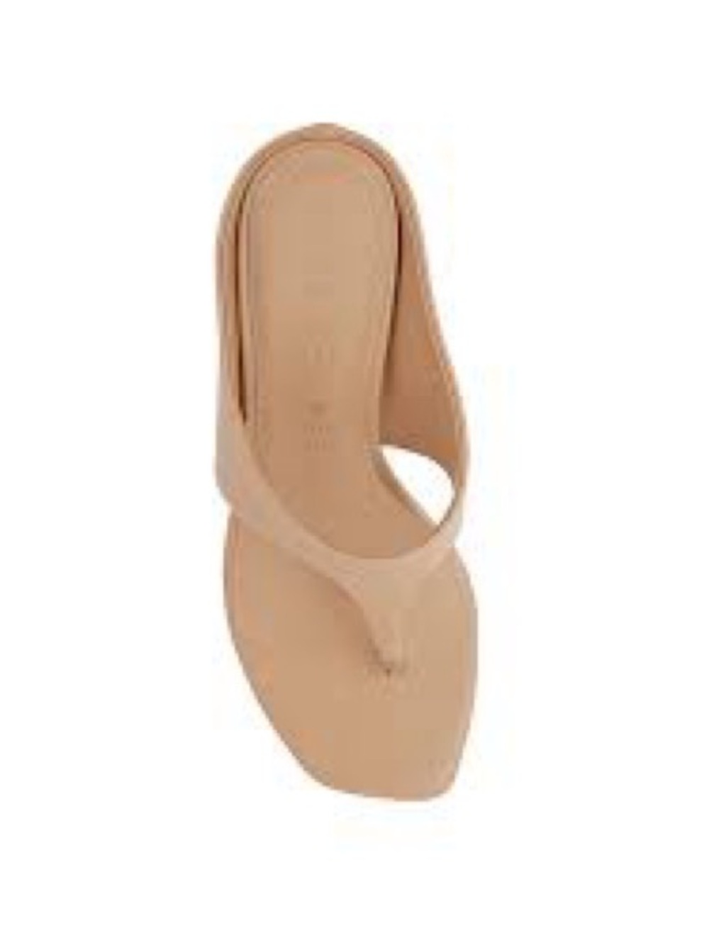 Katy Perry Collections Nude Toe-Loop Sandal Size 6